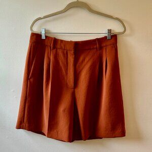 Wilfred The Effortless pant Short in Burnt Orange